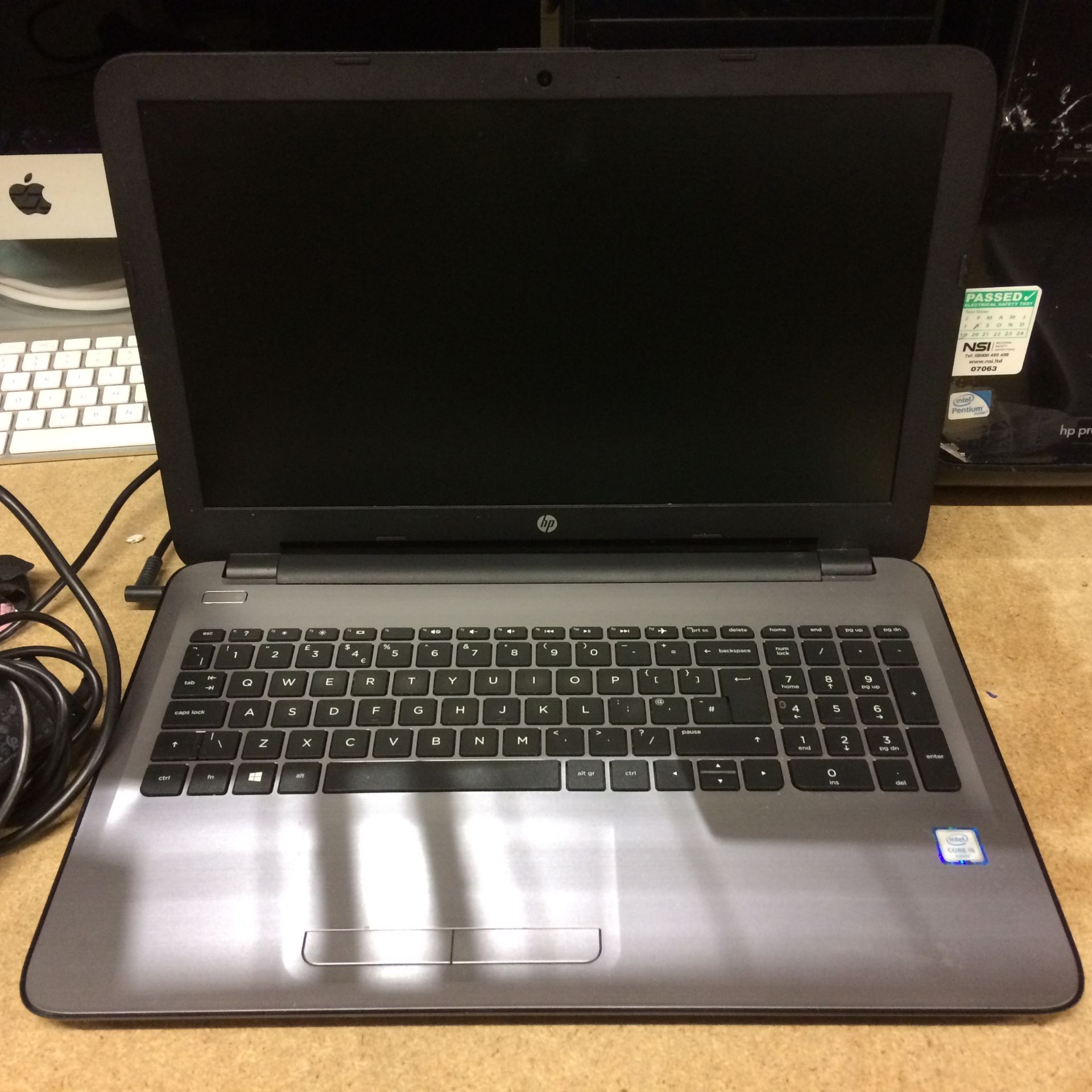 An HP 250 G8 Notebook computer serial no.