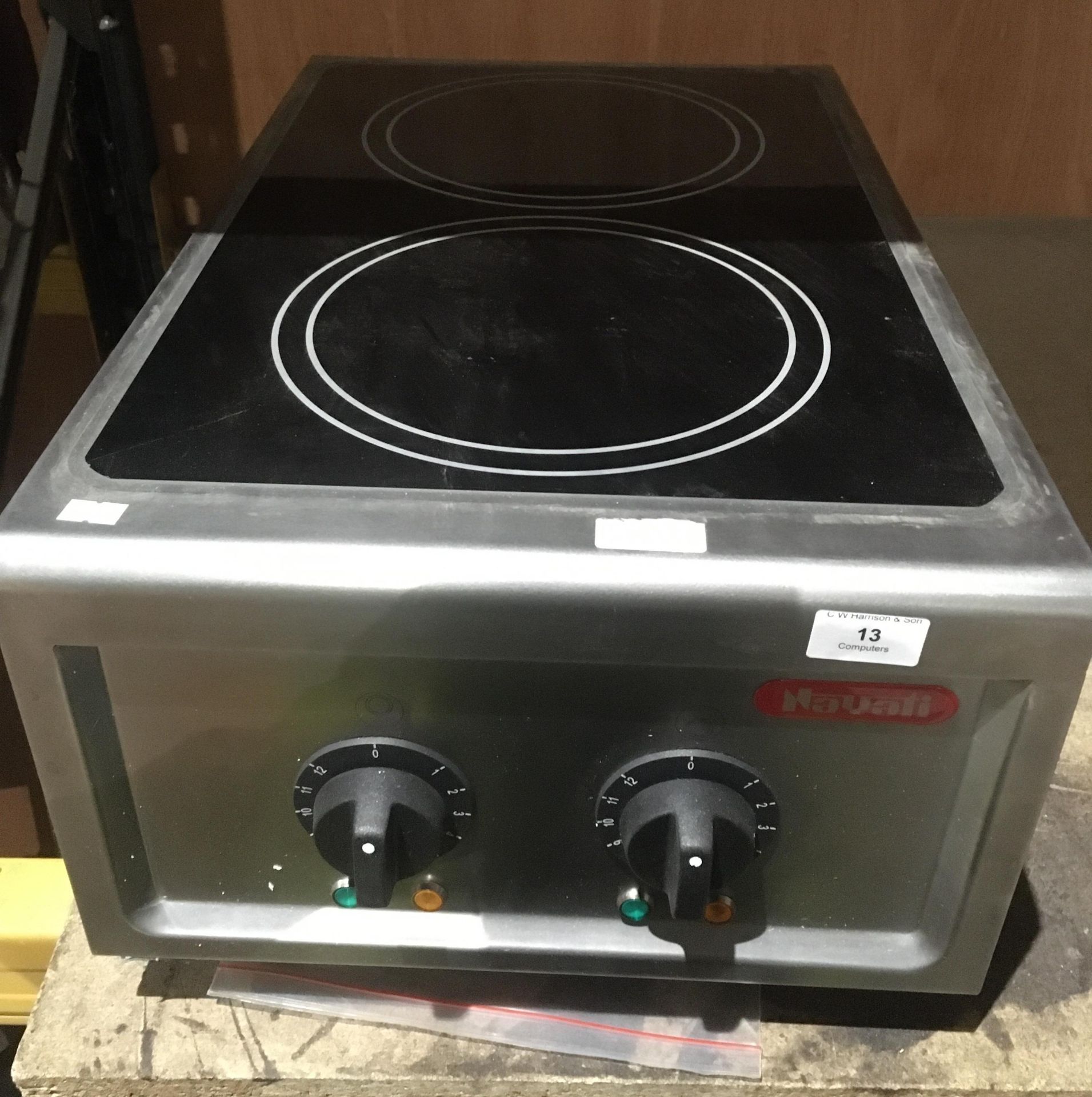 A NAYATI table top electric ceran cooker model NECC 4-60AM - 2 ring,