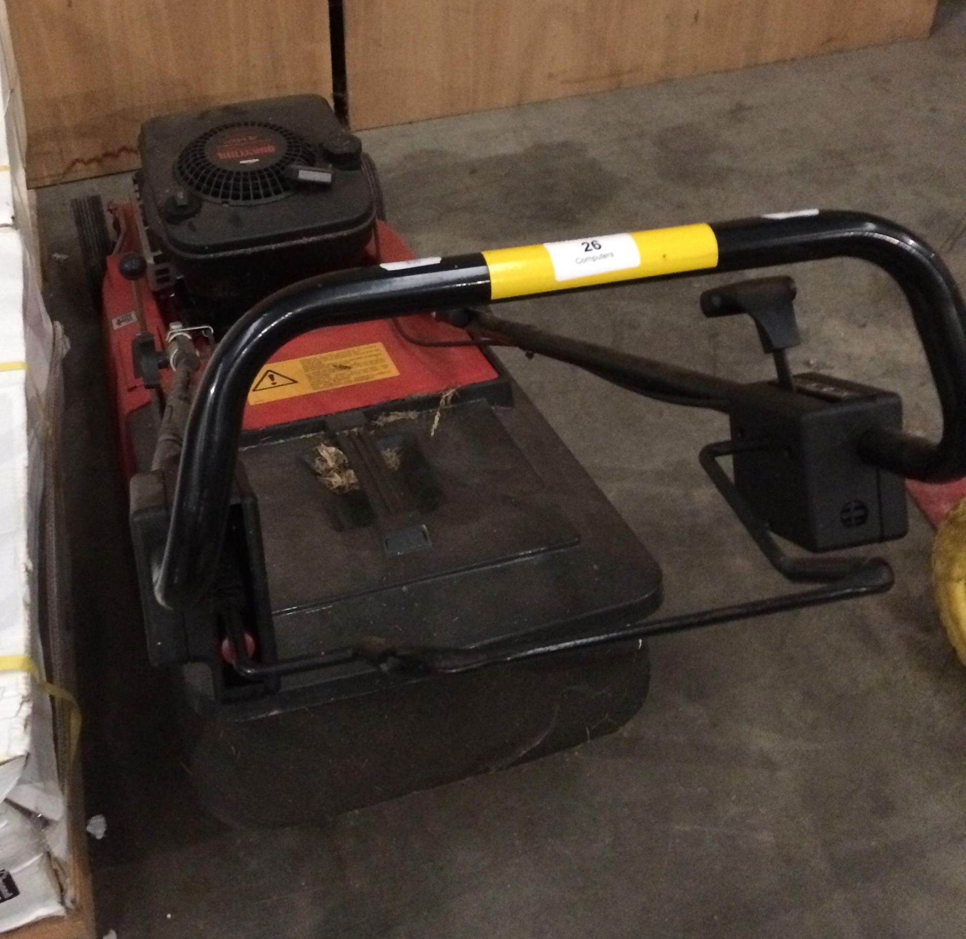 A Ransomes Mountfield Empress type 83706 rotary petrol lawn mower with collection bag serial no: - Image 2 of 2