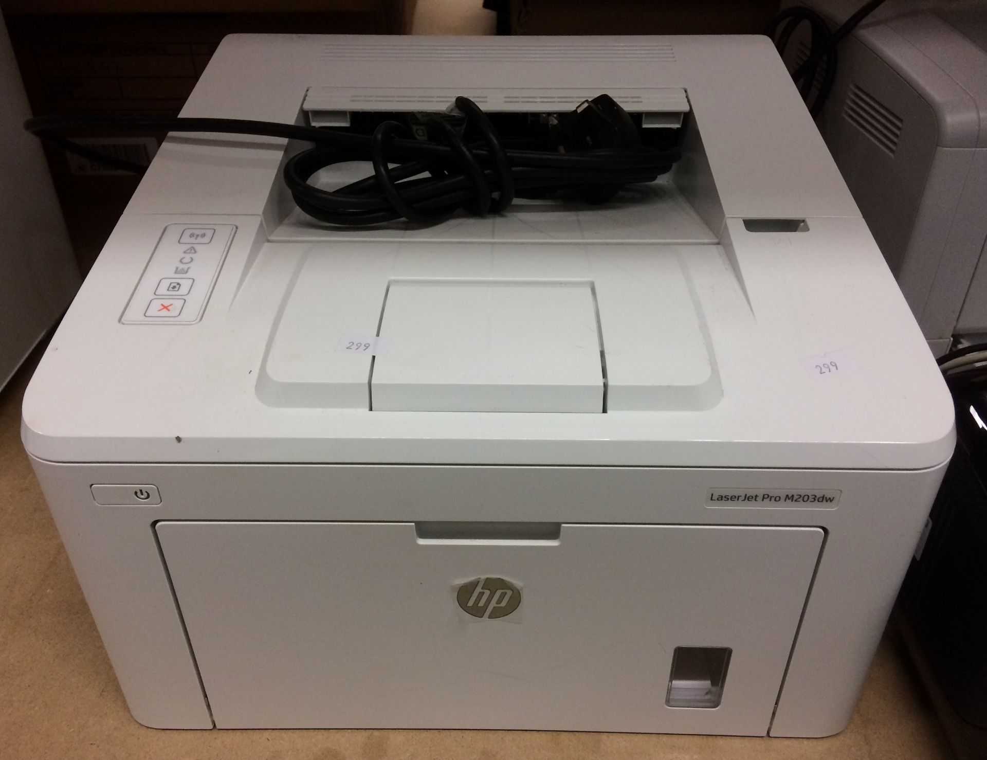 A HP Laserjet Pro M203dw printer