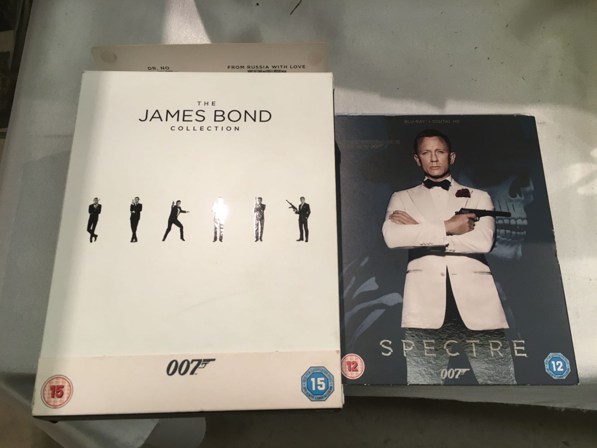 James Bond Collection Blu-ray set and Spectre Blu-ray