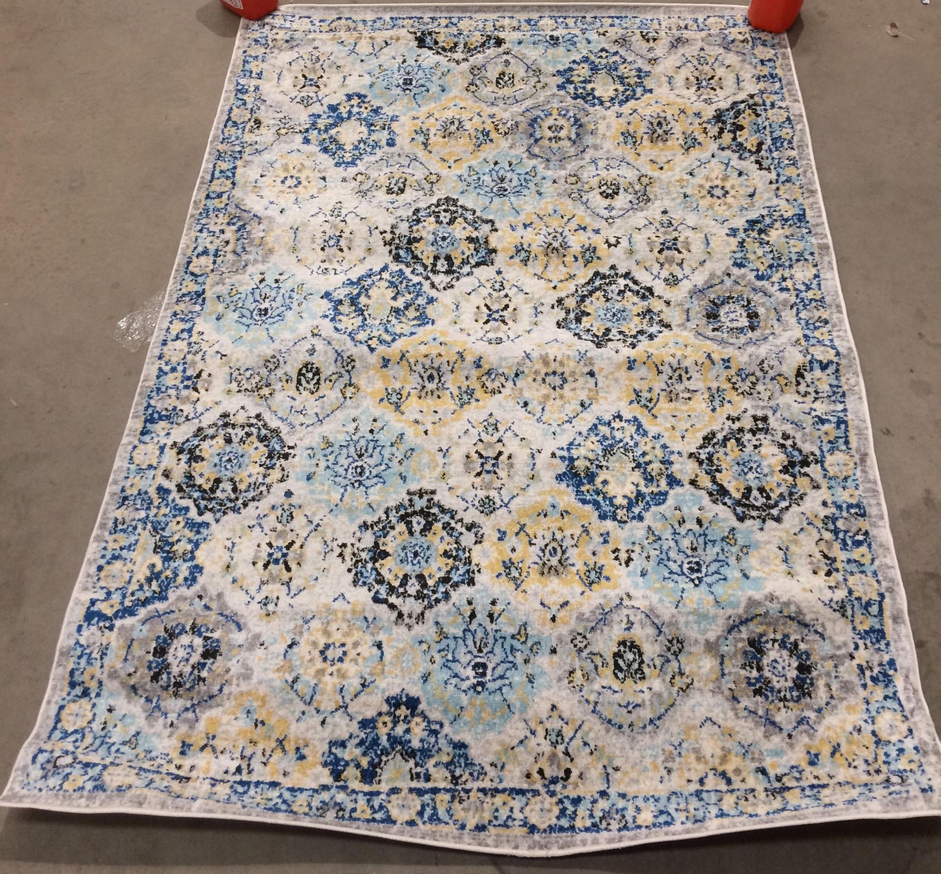 Jonathan Y Modern Persian rug, blue multi,