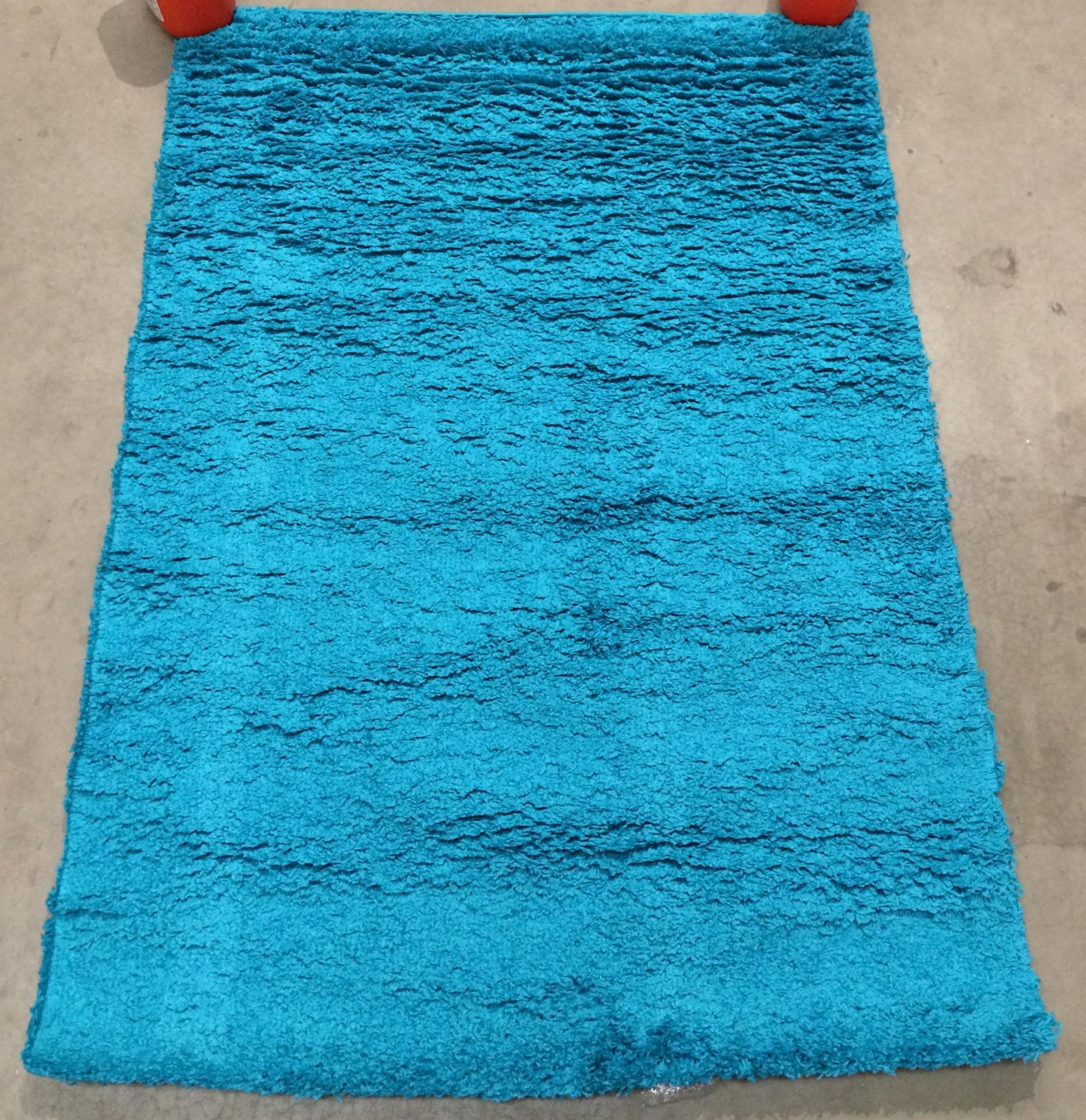 Verona Shaggy rug, teal,