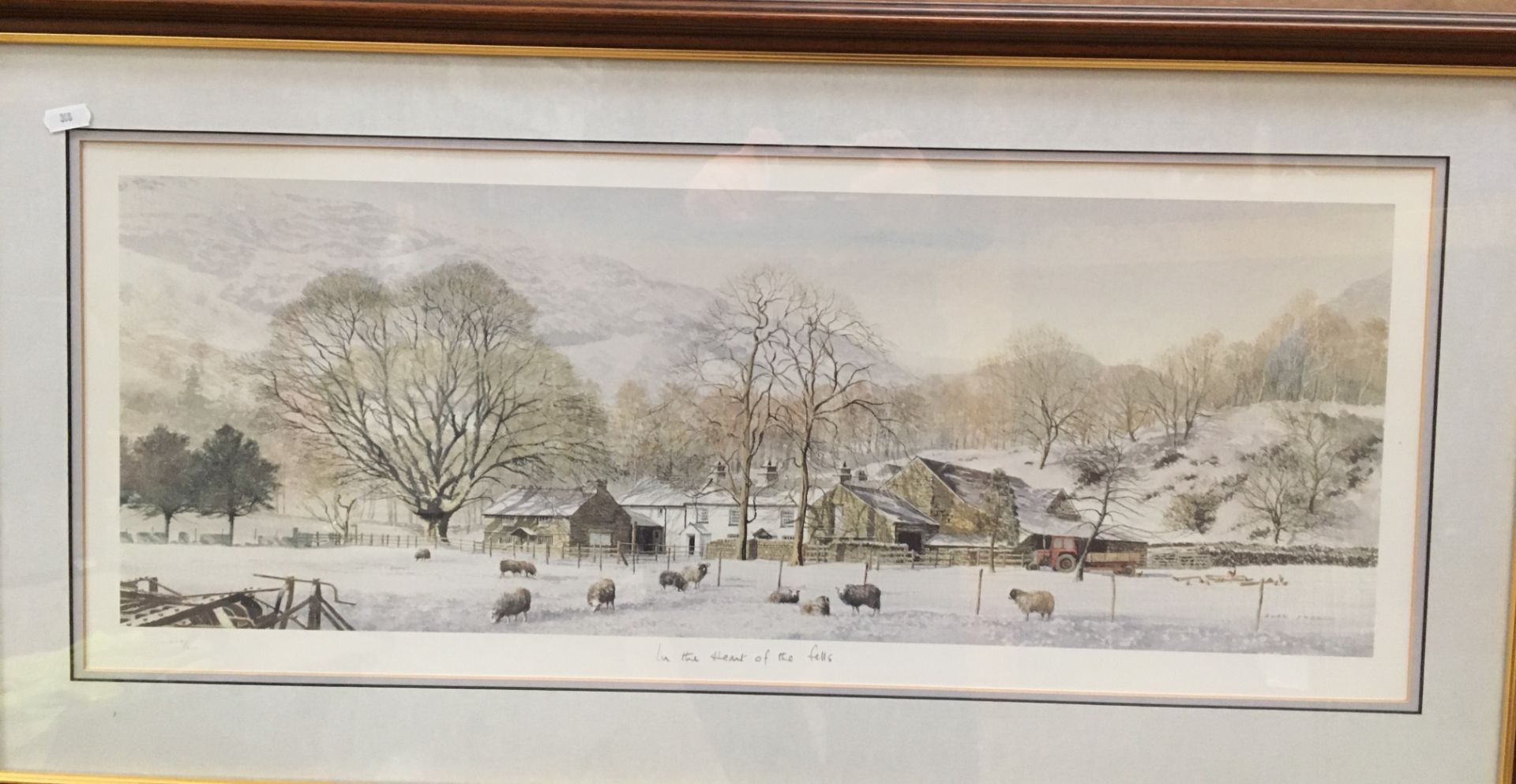 Alan Ingham, framed limited edition print, 'In the heart of the Fells',