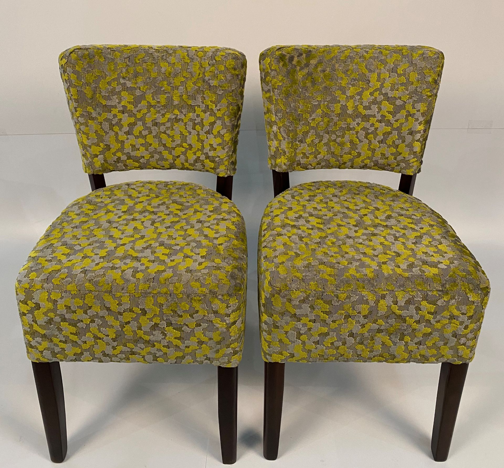 2 x Memphis Sunbury Camden Jasper 9609 side/dining chairs