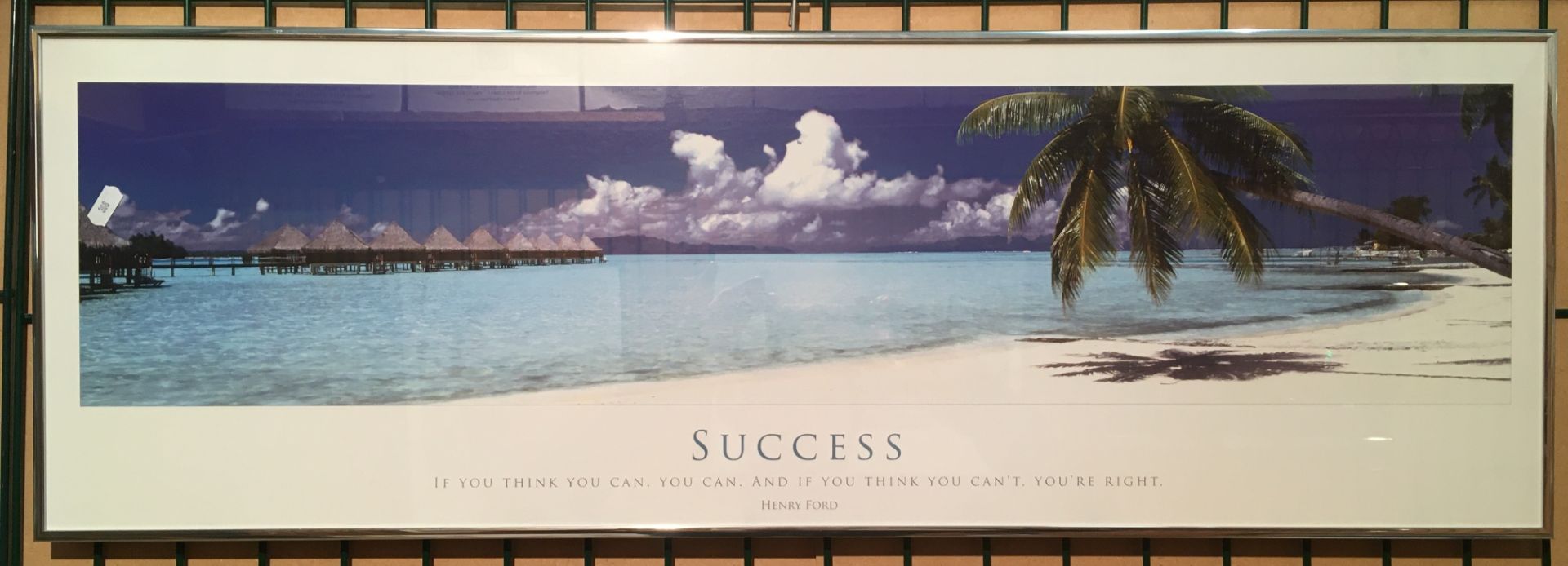 Framed photo print, 'Success',