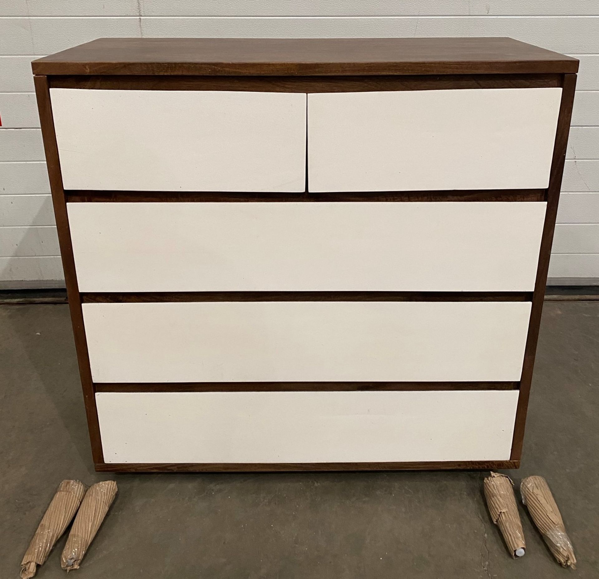 A Marina 5 drawer sideboard (100cm x 42cm x 110cm)