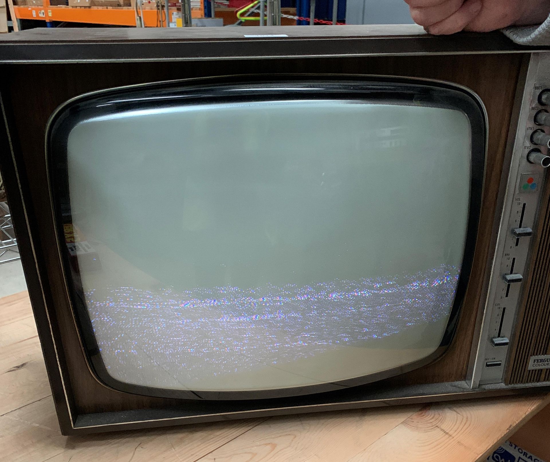 A Ferguson Colour Star model no: 3713 20" vintage TV
