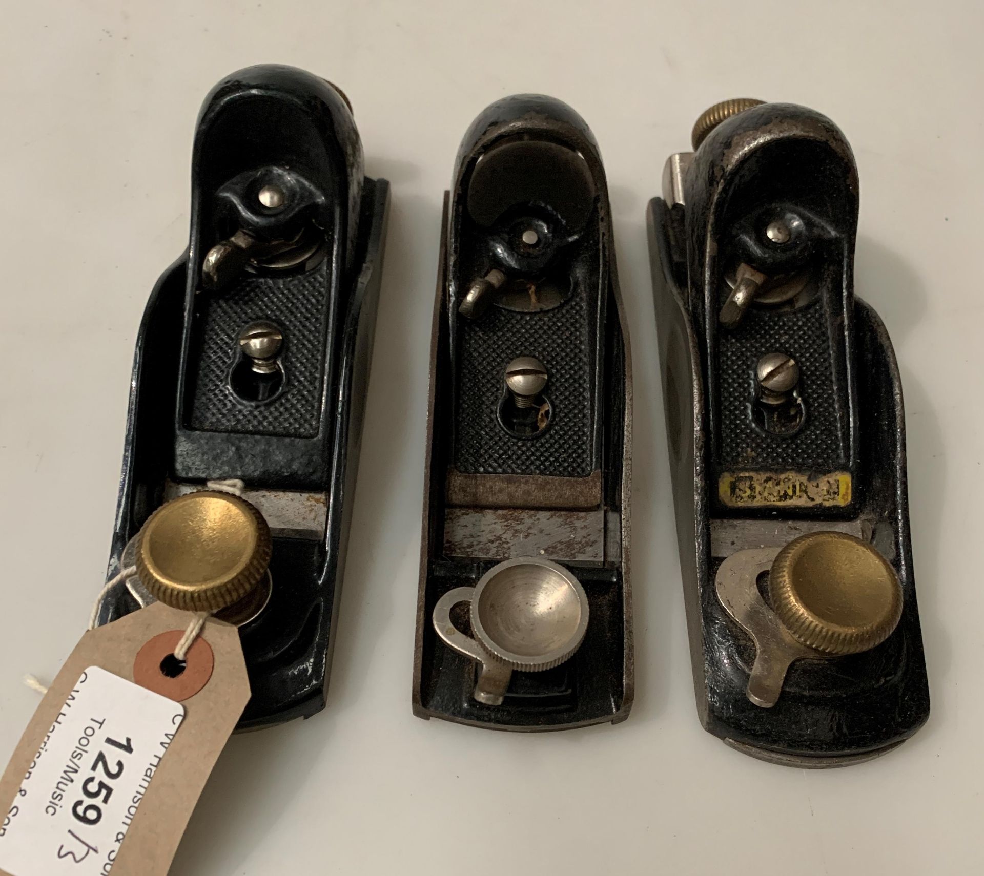 Three metal block planes, - Image 2 of 2