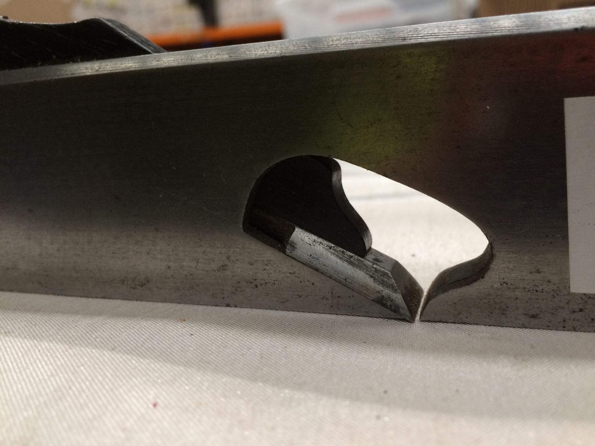 A small steel rebate plane, - Image 6 of 6