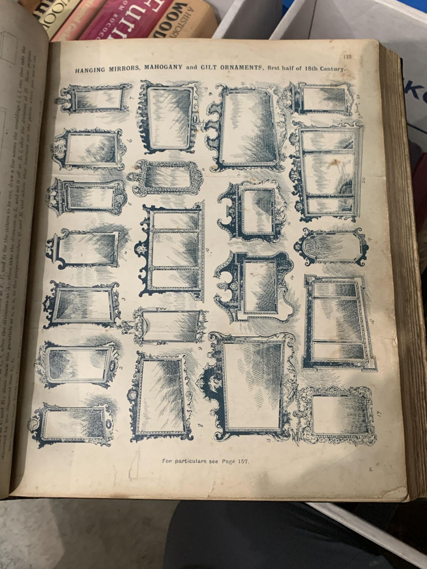 Contents to three boxes, various books on furniture, woodworking and metalwork, - Image 12 of 13