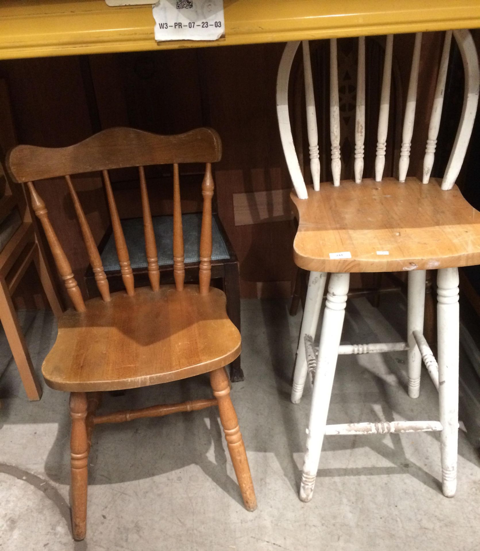 4 x assorted chairs