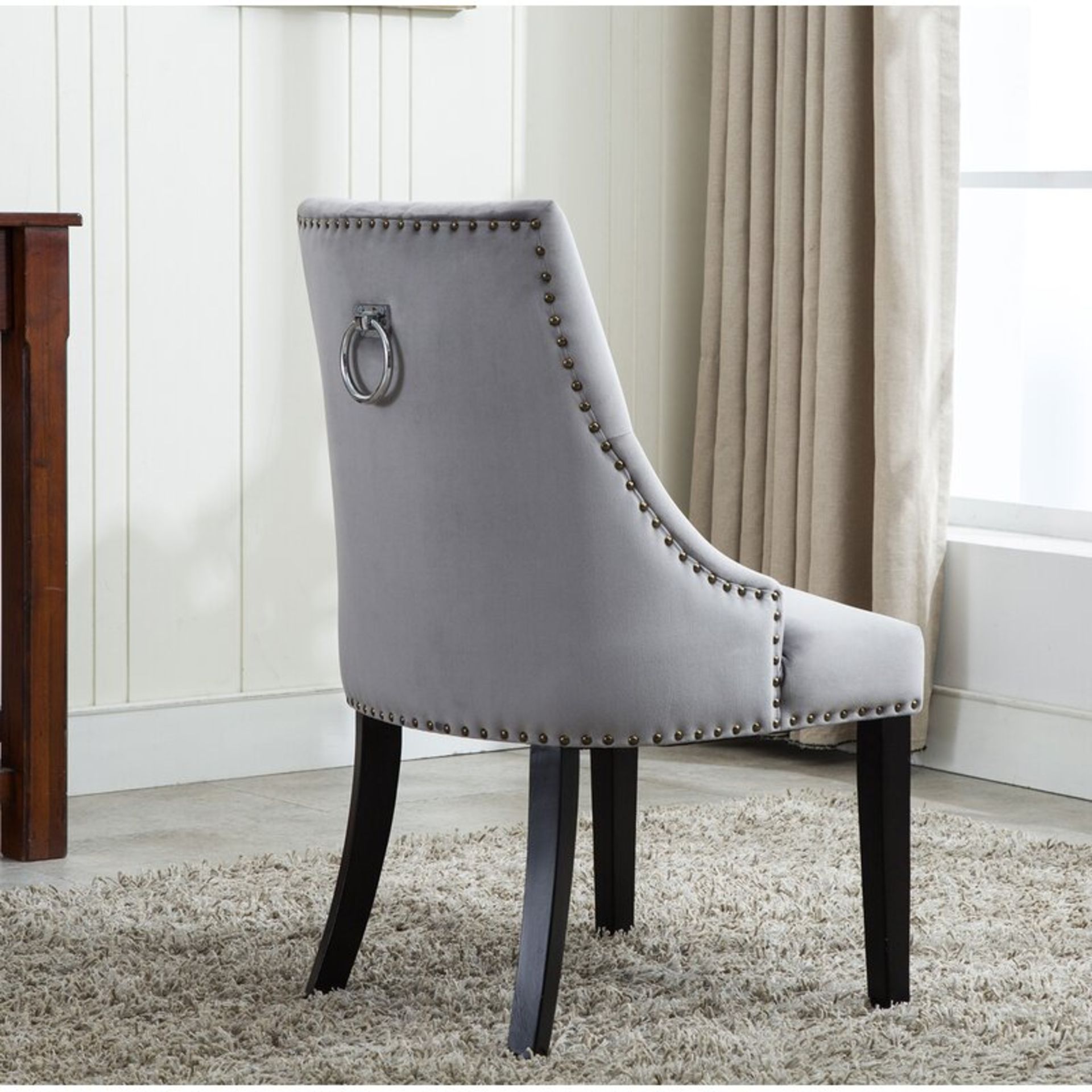 Three Posts Brannon Upholstered Dining Chair - Image 5 of 6