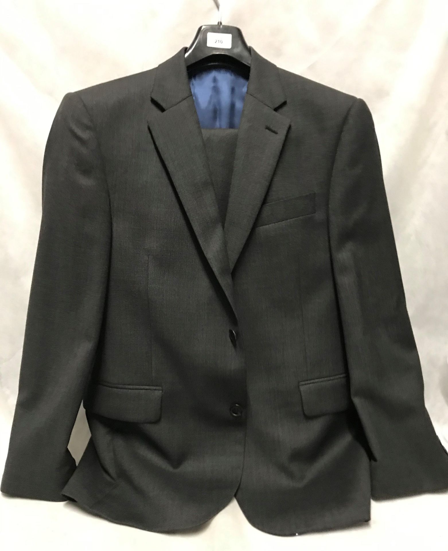 A charcoal grey two piece suit by John Lewis (trousers 34S,