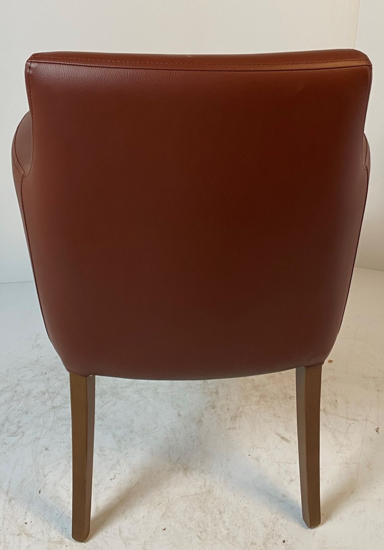 A Nina Vena BR-3 Chocolate armchair with B. - Image 3 of 4