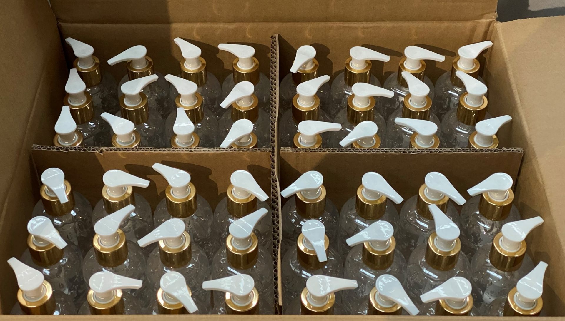 96 x 200ml pump top bottles of Rosdon Group UK hand sanitiser (Unlabelled clear plastic bottles) - - Image 2 of 12