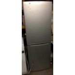 A Bosch Classixx electronic frost free upright fridge freezer (missing one shelf to fridge section)