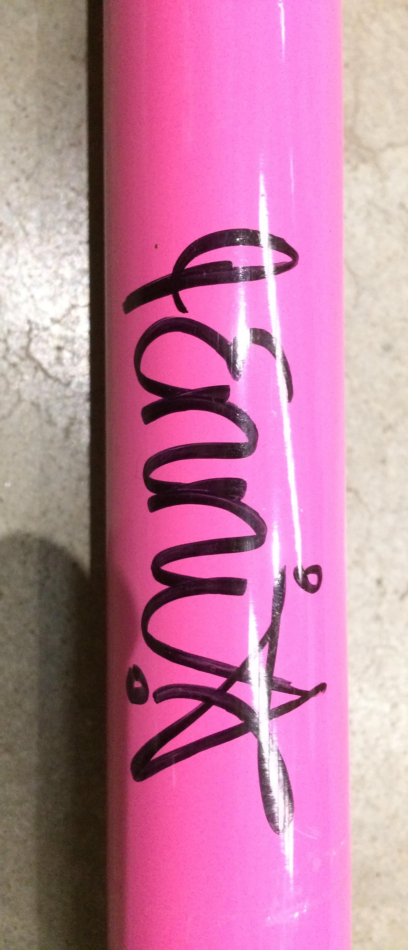 A Nordic Sport IAAF Certified Product Nordic Diana 50 steel javelin in pink (min. 600g/21.163oz). - Image 3 of 3