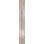 A Nordic Sport IAAF Certified Product Nordic Diana 50 steel javelin in pink (min. 600g/21.163oz).