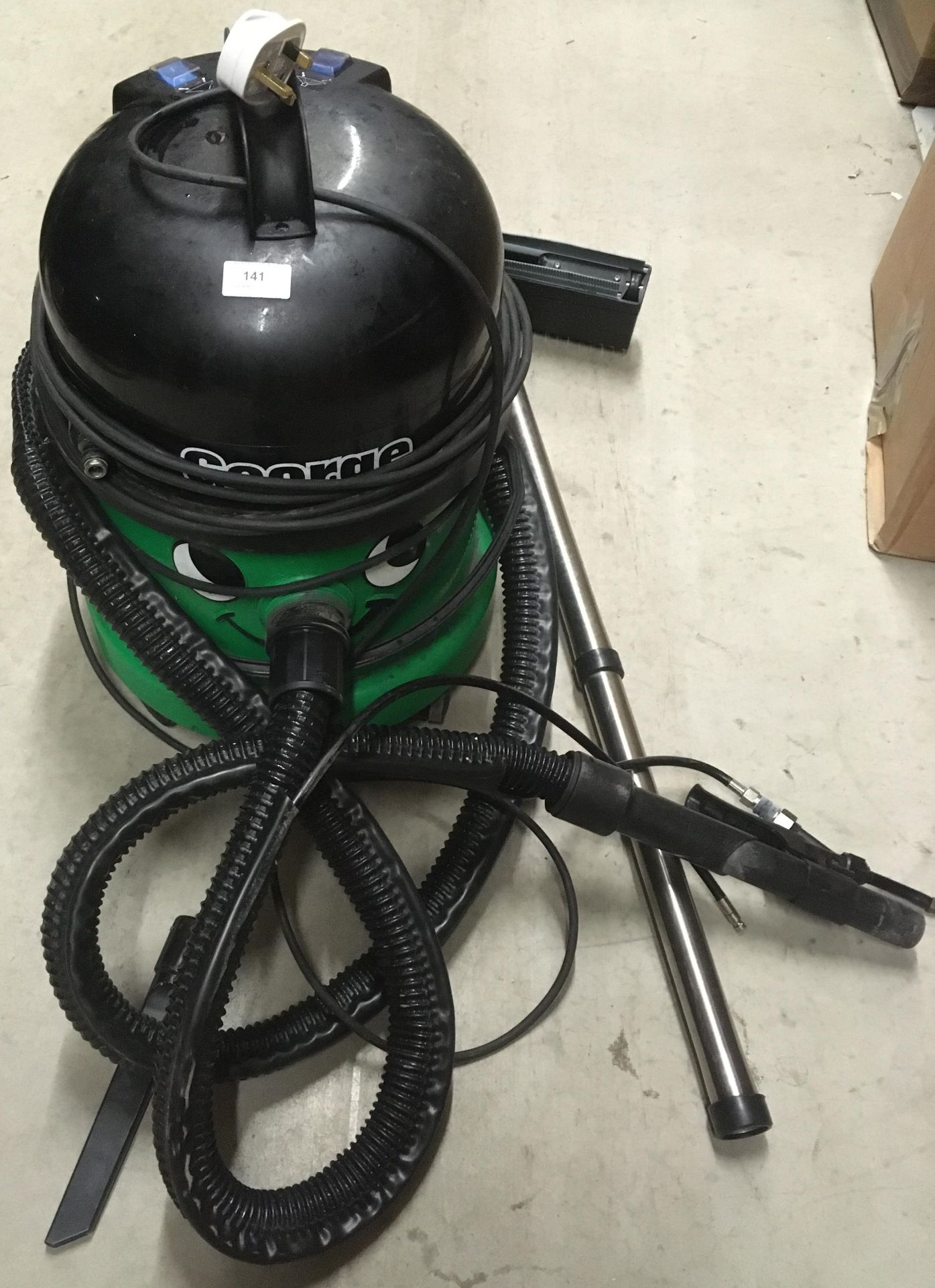 A Numatic QVE370-2 tub vacuum cleaner complete with hose Further Information