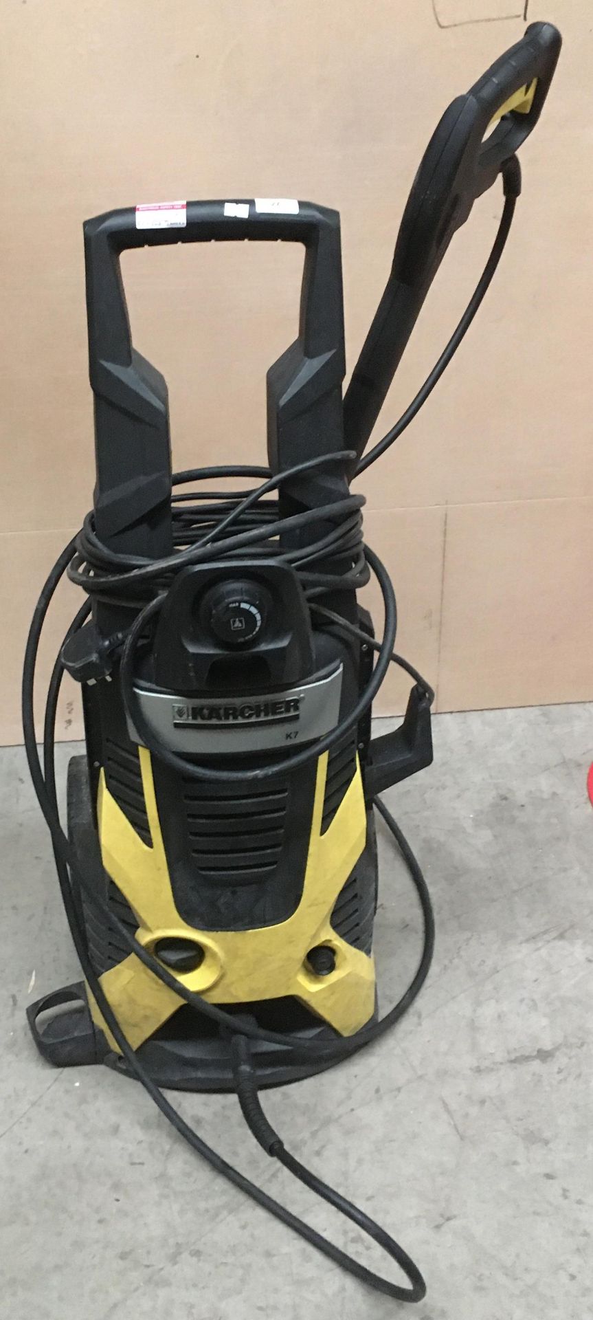 A K'Archer K7 mobile pressure washer complete with lance - please note,