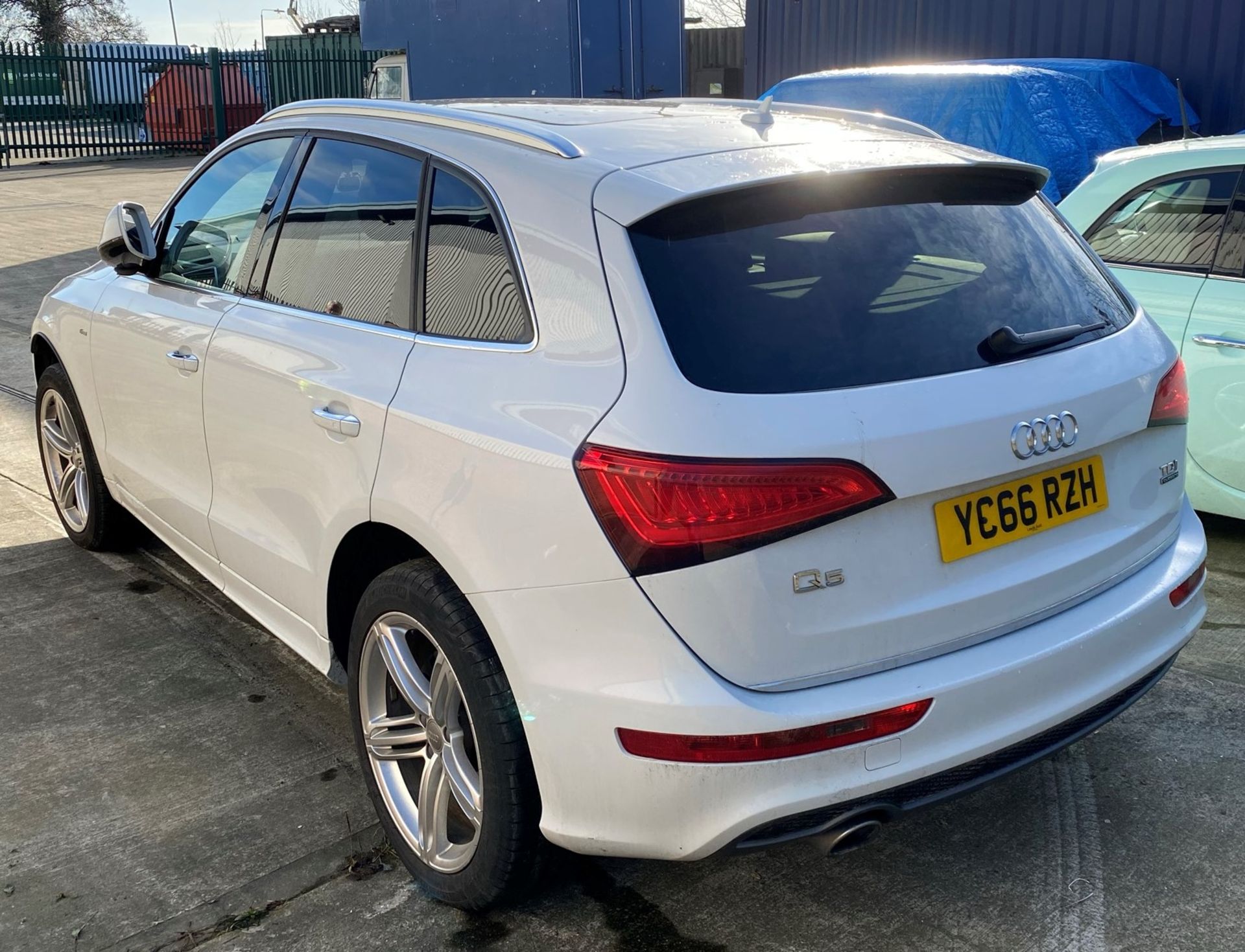 SEIZED VEHICLE AUDI Q5 TDi S LINE FIVE DOOR HATCHBACK - Diesel - White Reg No: YC66 RZH Recorded - Image 4 of 14