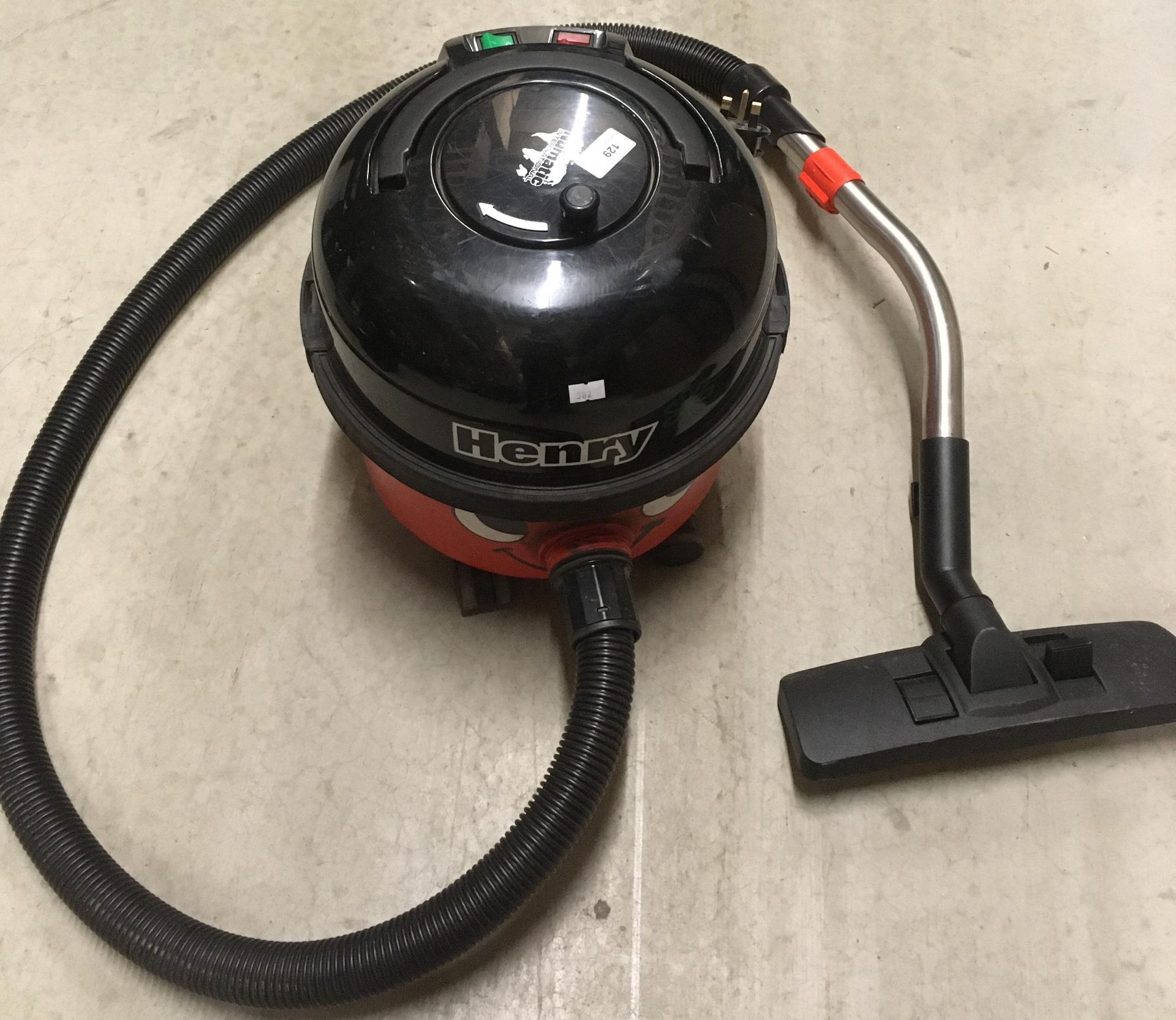 A Numatic Henry tub vacuum cleaner complete with hose Further Information This