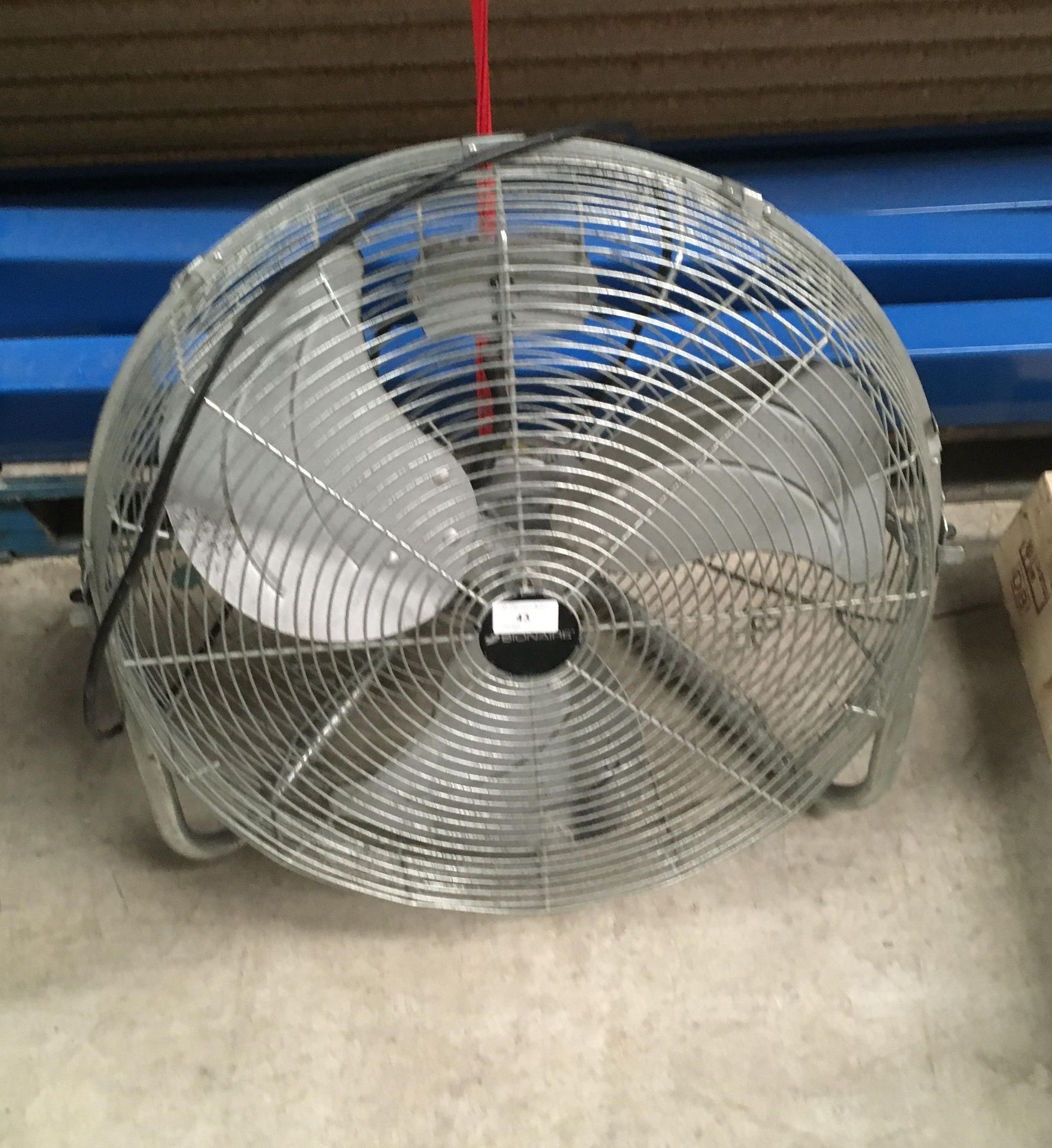 A Bionaire BAC 19 freestanding oscillating fan - 240v