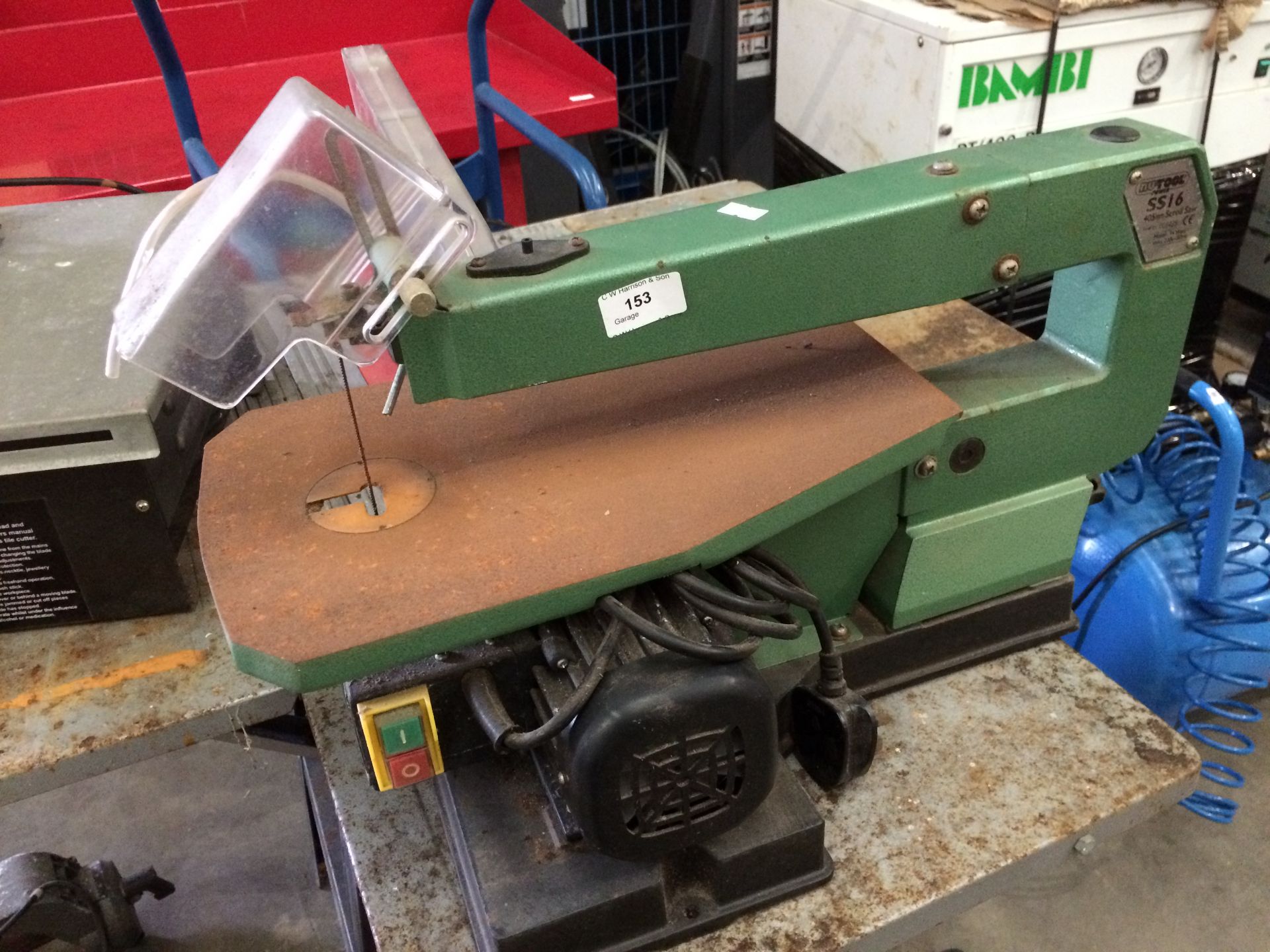 A NuTool Power SS16 405mm tabl top scroll saw, - Image 2 of 2