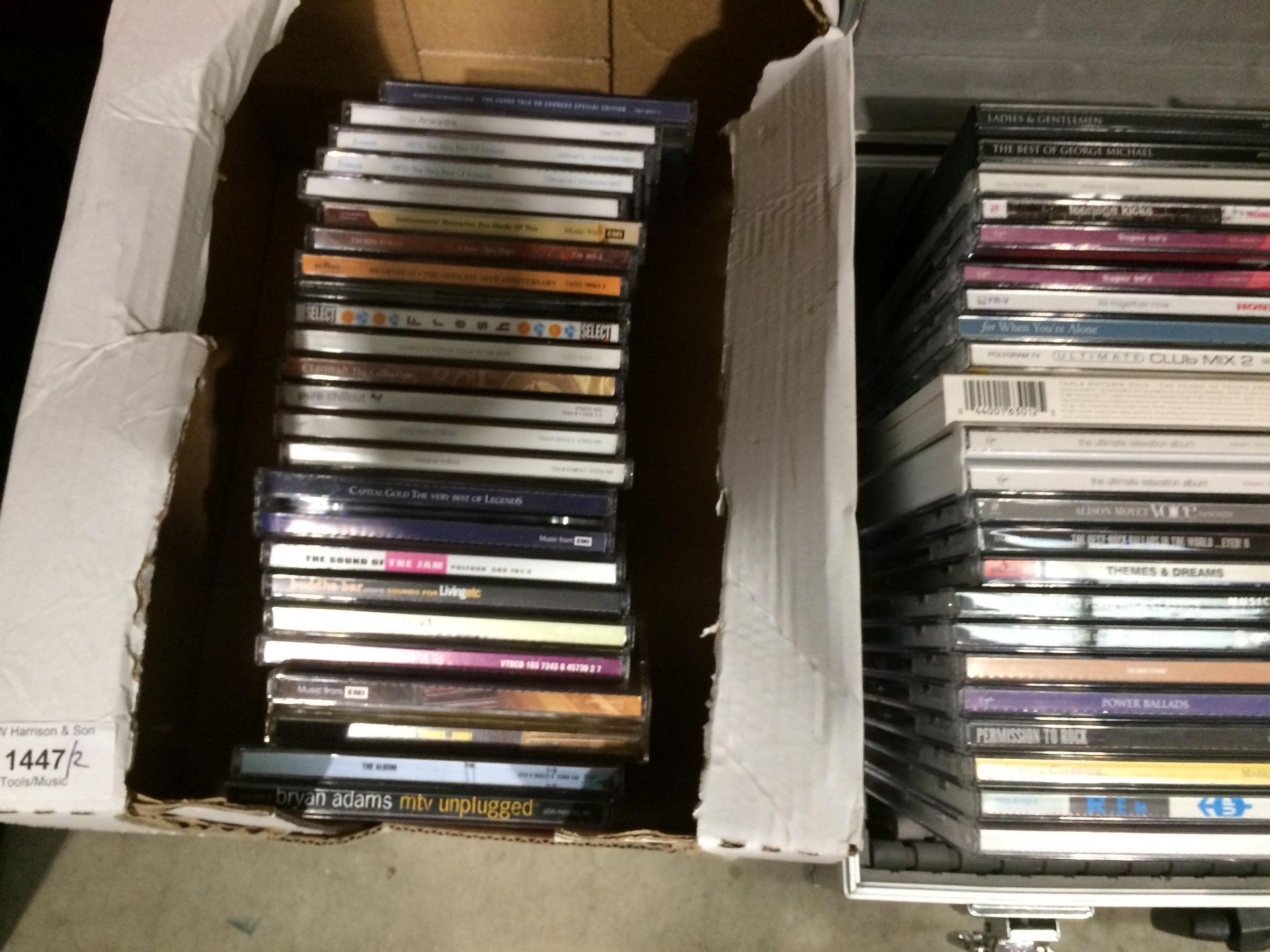 An aluminium flight/storage case and contents - 44 assorted CDs and CD box sets - Simple Minds, - Image 3 of 3