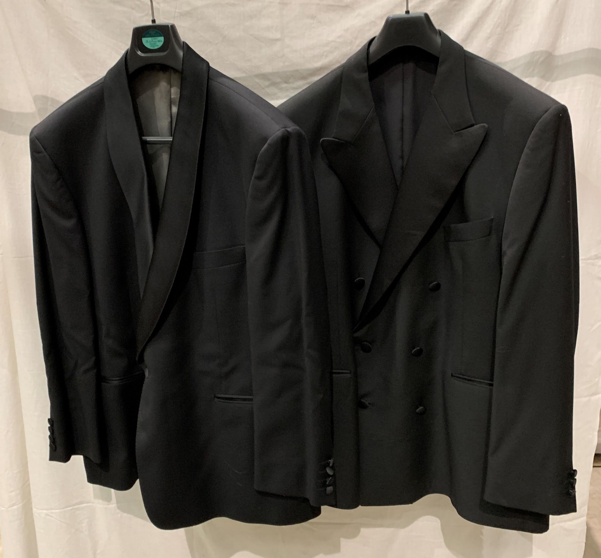 From a deceased estate - two black dinner jackets by M&S,