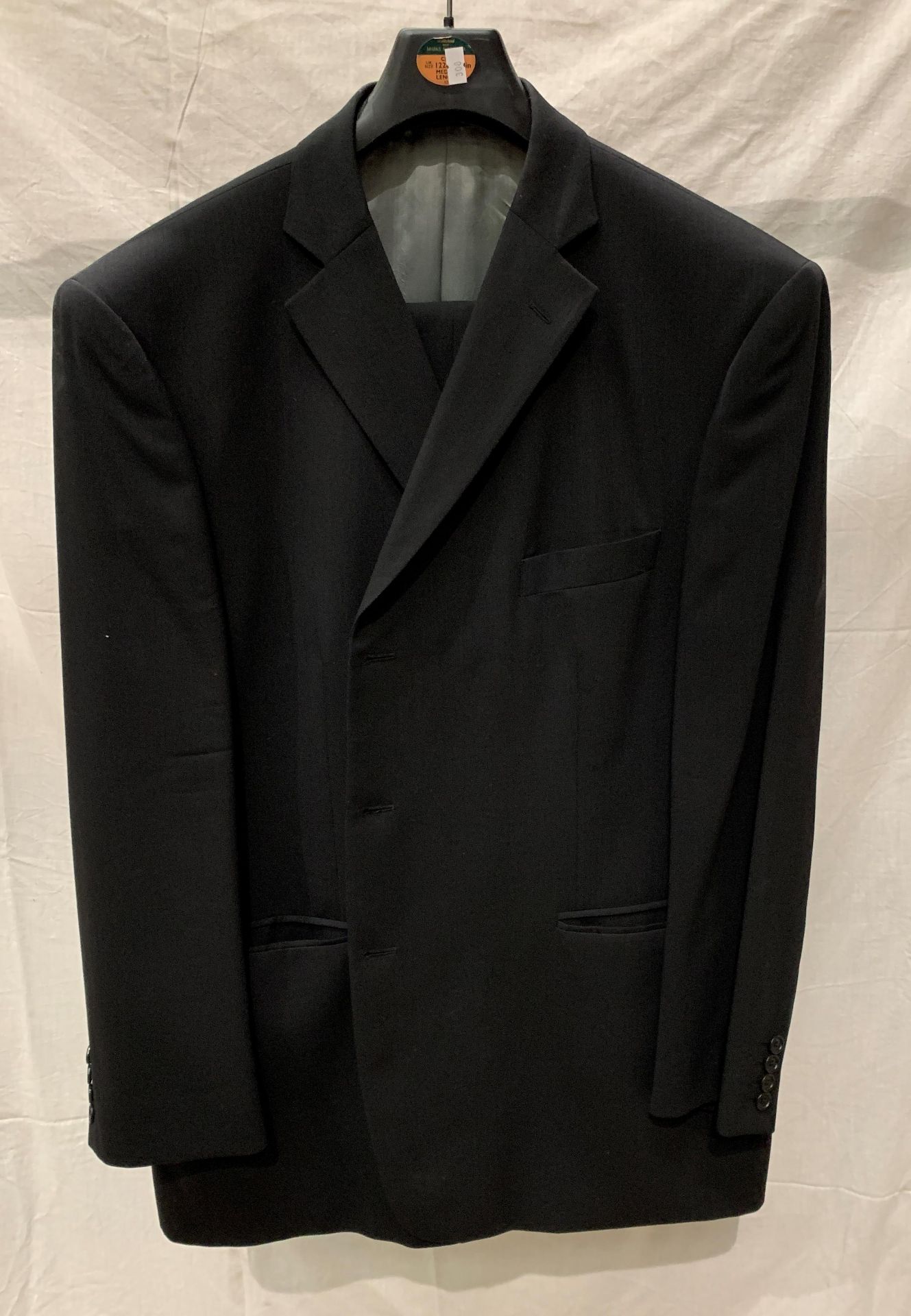 From a deceased estate - a M&S two piece suit, 100% wool, jacket size 48,