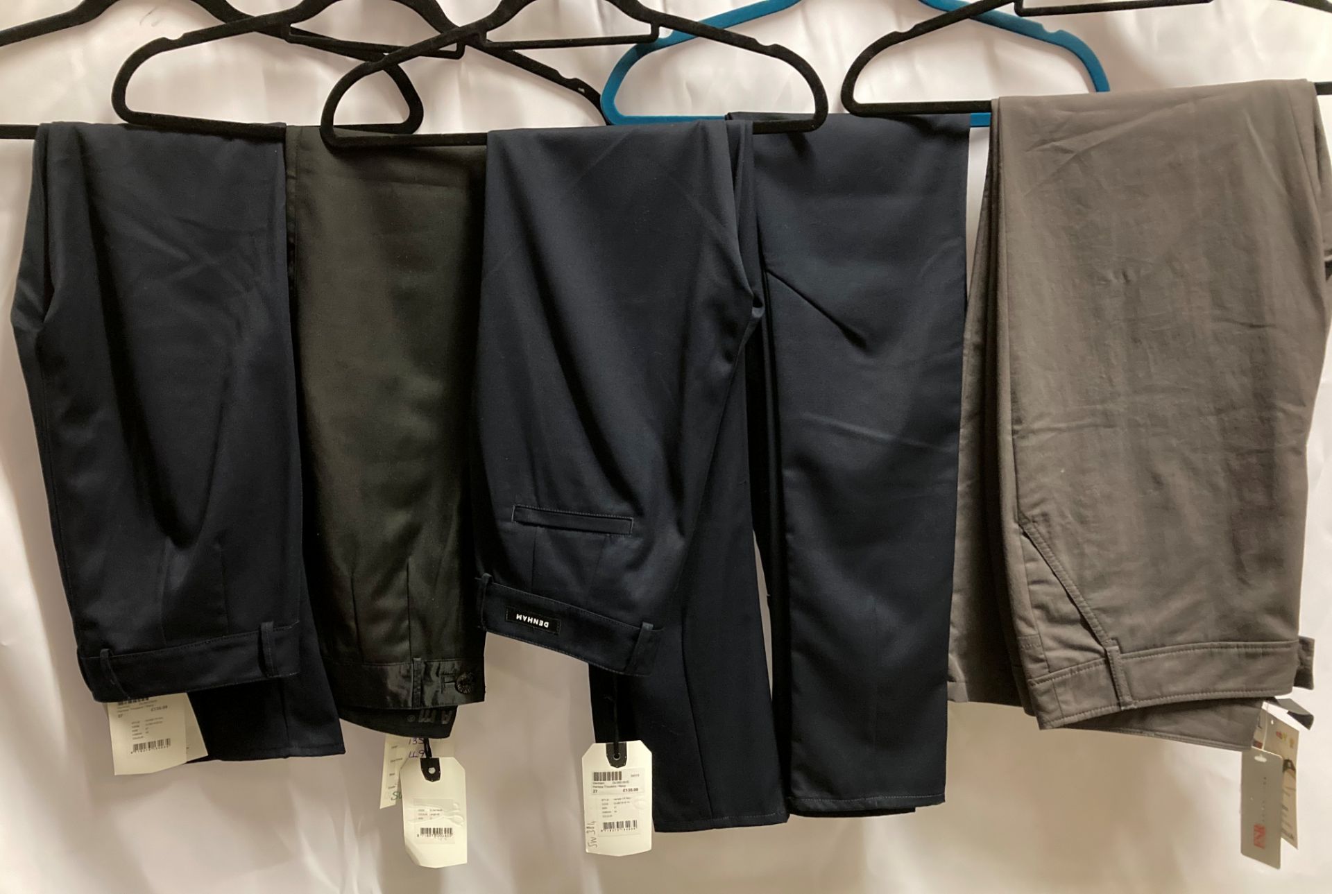 5 x assorted ladies trousers by FSR and Denham, etc.