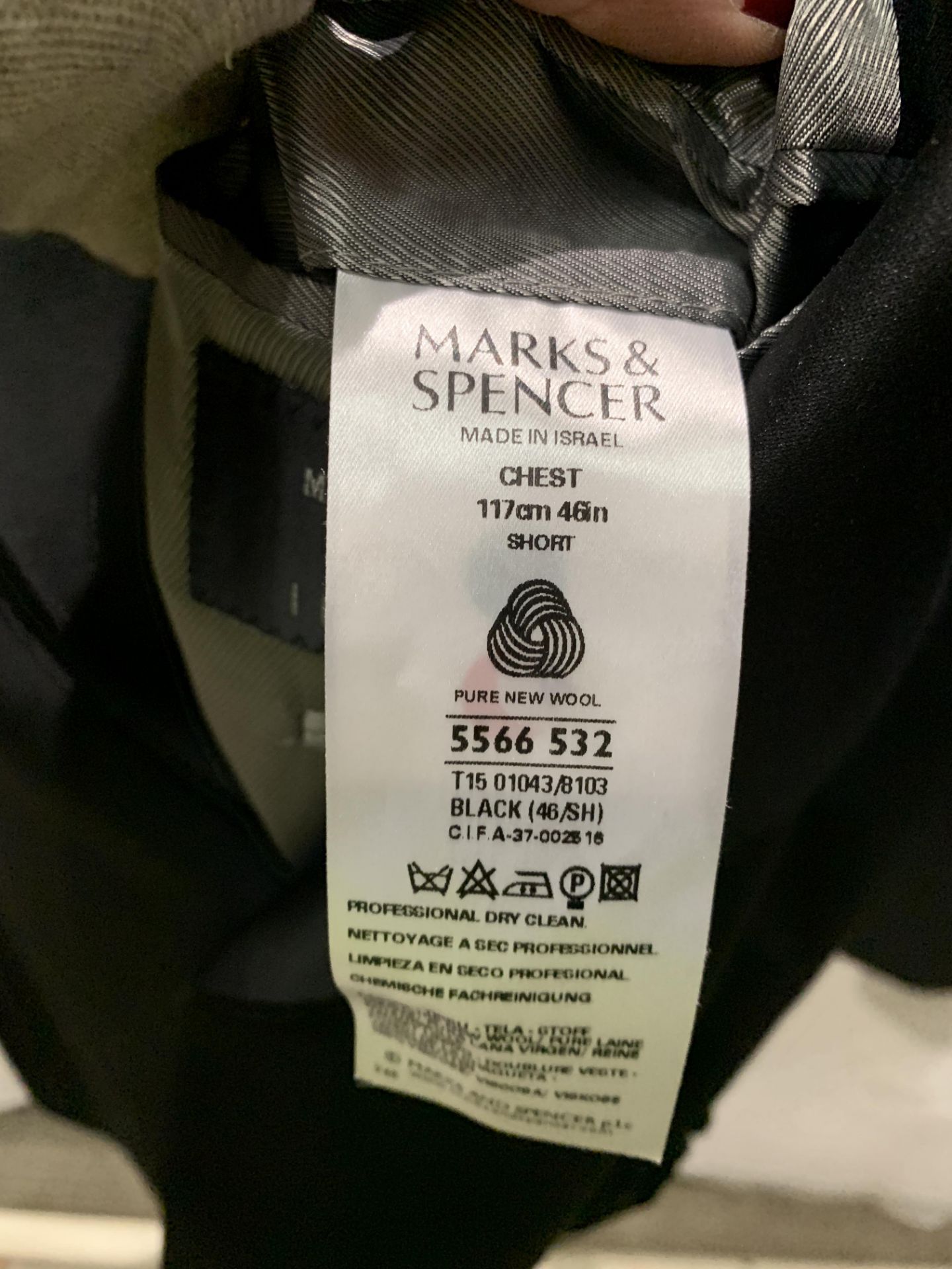 From a deceased estate - two black dinner jackets by M&S, - Image 2 of 3