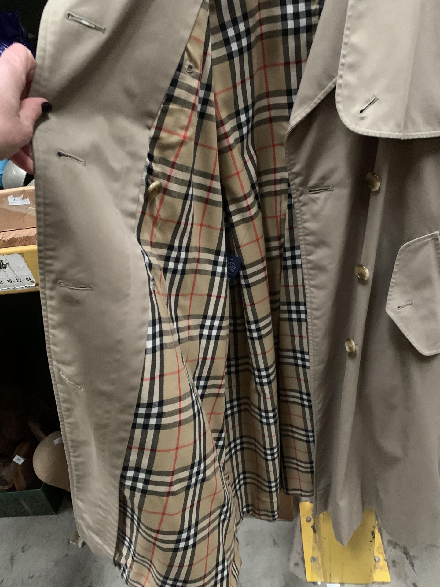 From a deceased estate - a Burberrys lady's beige mackintosh, size 10R, - Image 8 of 11