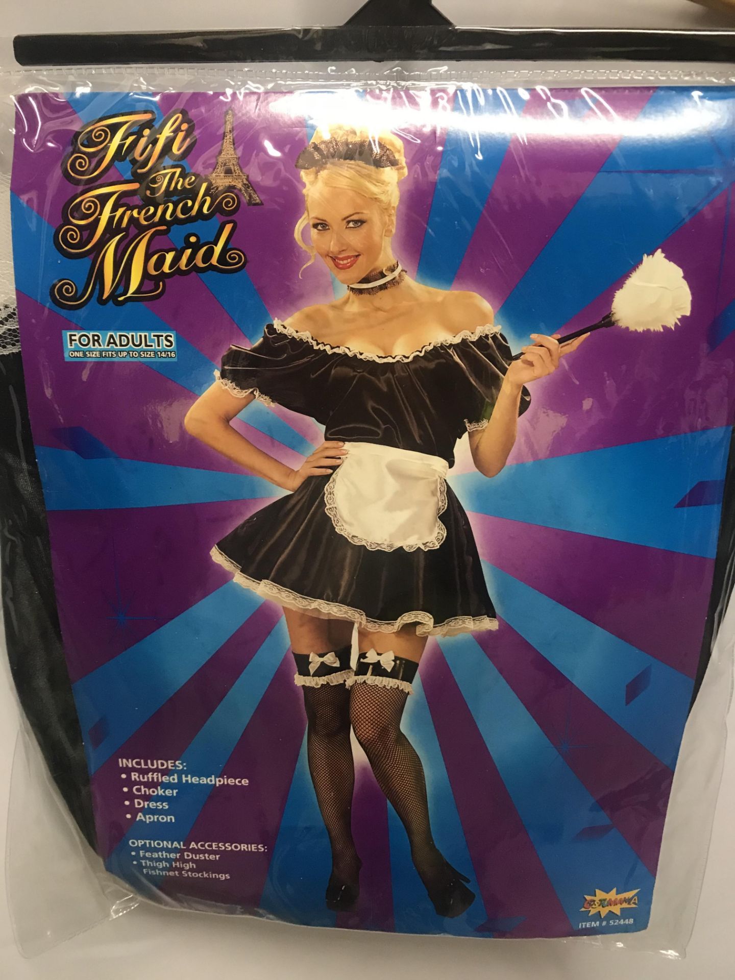 20 x Fifi the French Main adult costumes by Forum Novelties (one size fits up to size 14/16)