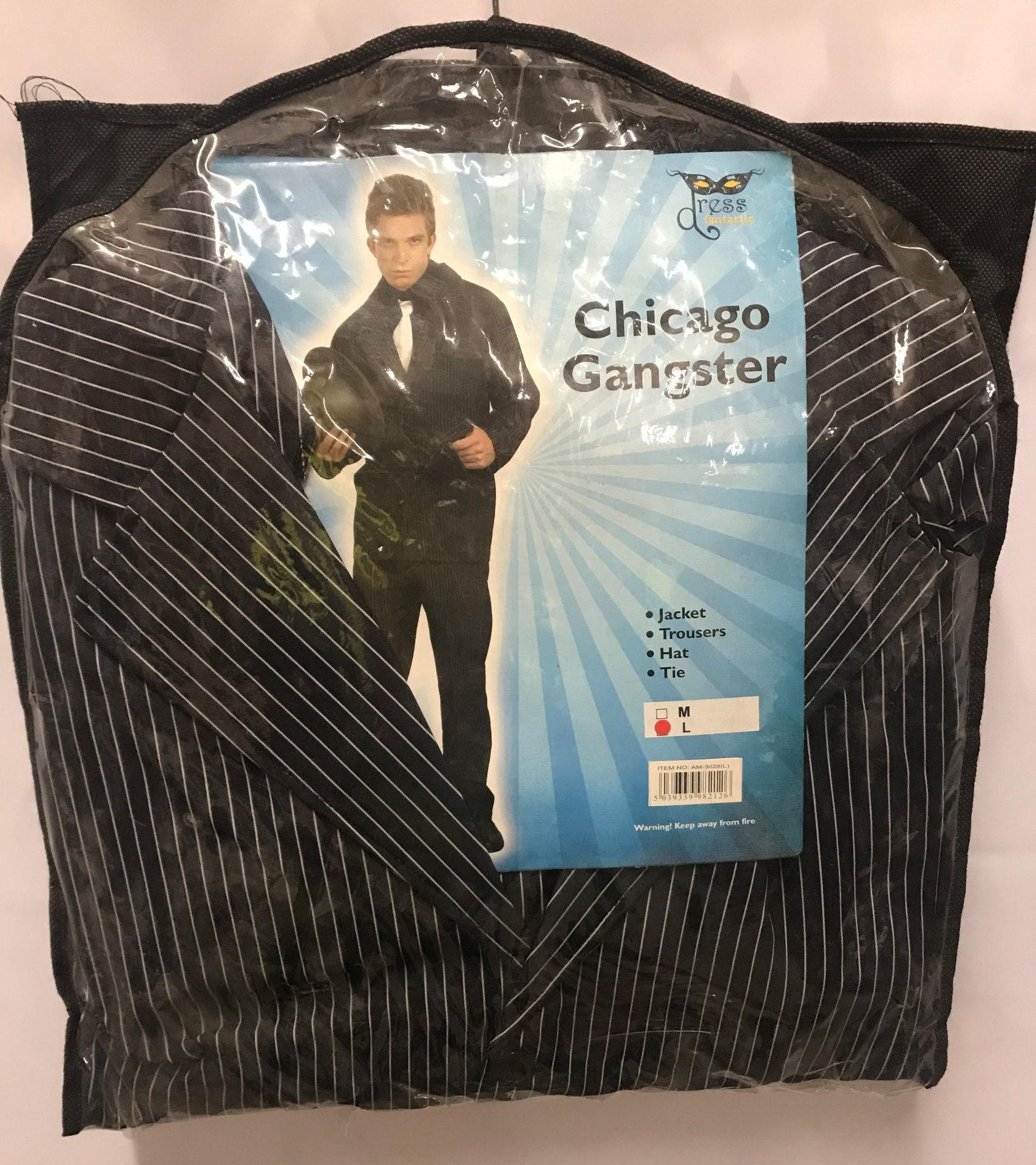 18 x Chicago Gangster adult costumes by Dress Fantastic (size L)