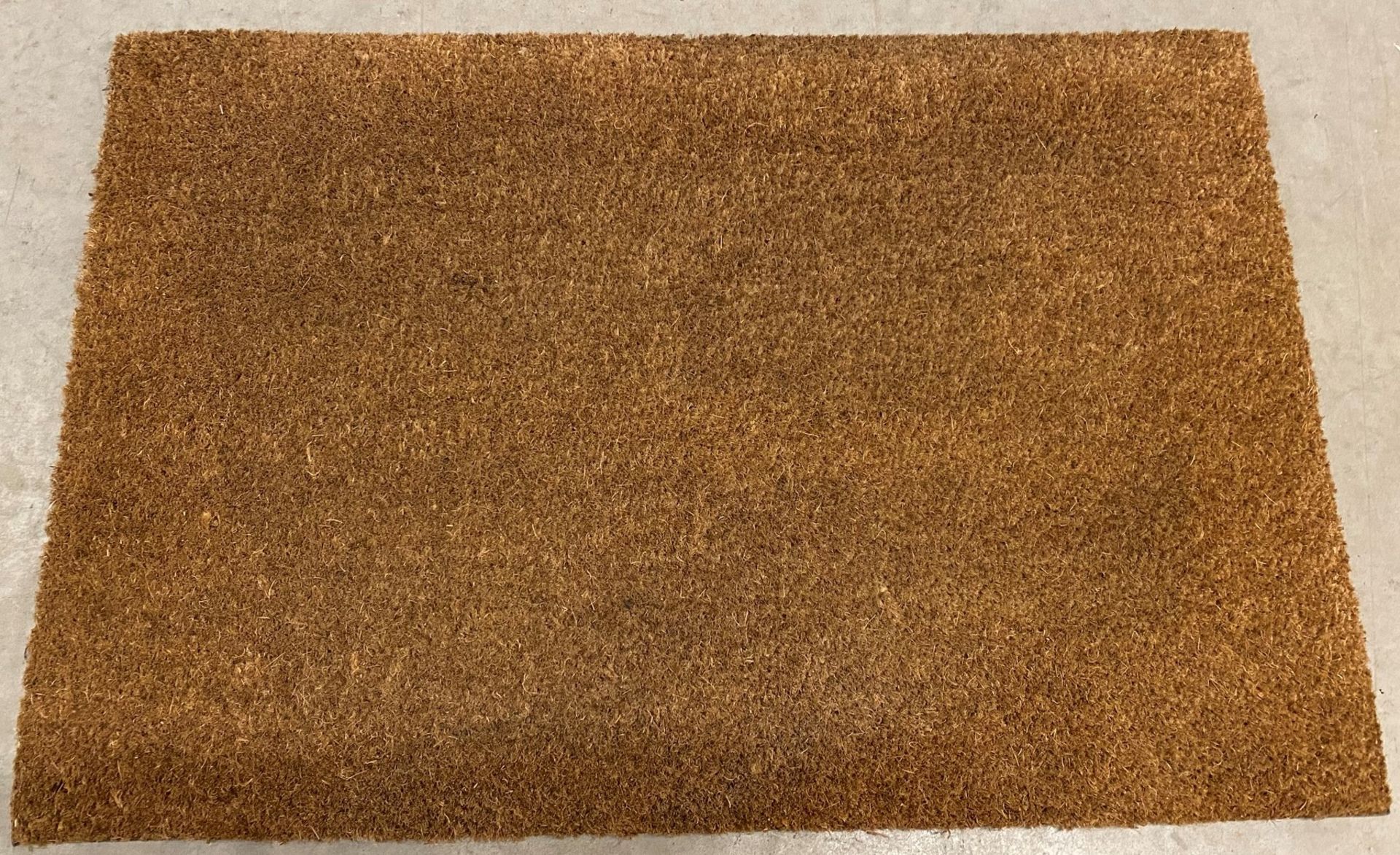 10 x Extra large rubber backed Coir door mats (90cm x 60cm) - Image 2 of 6