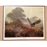 Alan B Hayman '86' framed Limited Edition print 40 x 48cm The Dawn Raid signed in pencil and