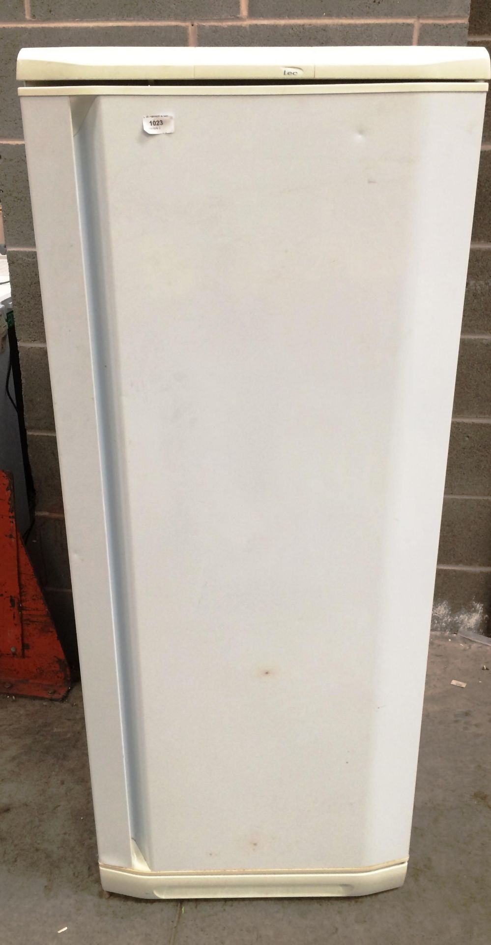 A Lec tall upright fridge model no.