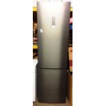 A Siemens KG39NXB35G A++ tall upright fridge freezer in grey 200cm high