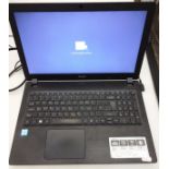 An Acer Aspire 3 laptop Intel Core i3, Intel HD graphics 520, 4GB DDR 4 memory,