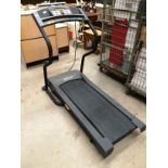 A Welso Cadence M6 running exercise machine with digital readout - 240v