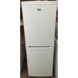 A Beko EFC81823W A+ class frost free fridge freezer