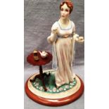 A Franklin Mint fine porcelain and hand painted Ltd Edition figurine,