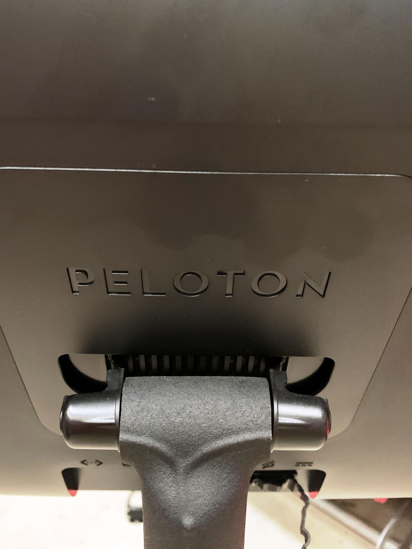 A PELOTON TRAINING BIKE with Peloton console model PLTN-RB1VQ complete with power lead and lock - - Image 7 of 12