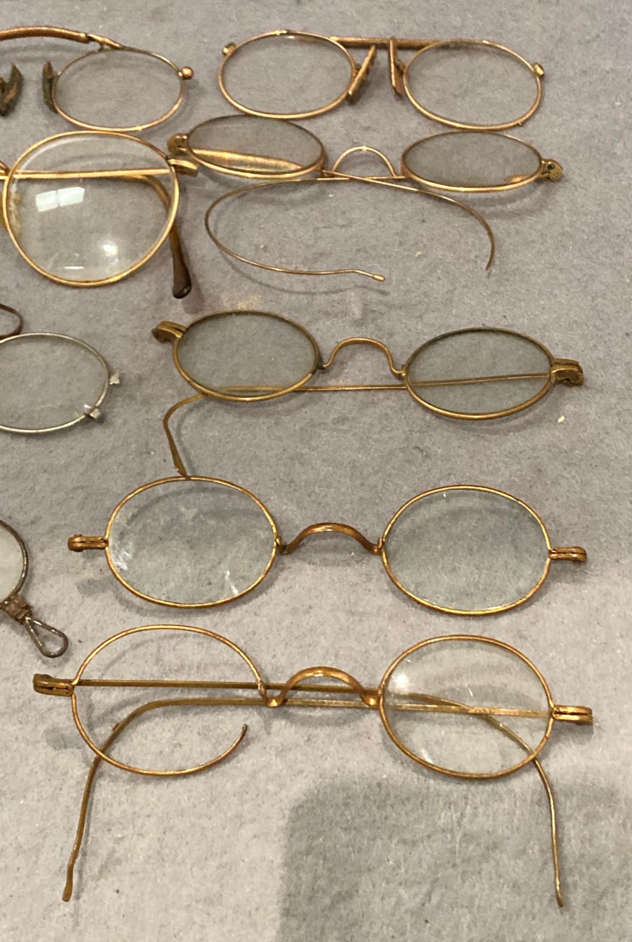 Contents to box - ten assorted pairs of pince nez glasses - Image 3 of 5