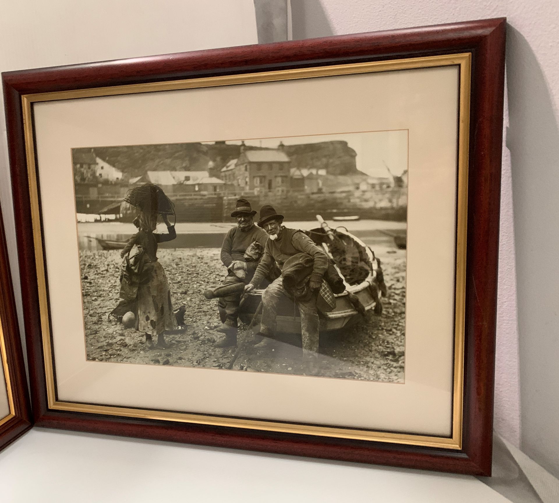 Alan Ingham Down from the Hills 40 x 72cm and two Frank Meadow Sutcliffe modern framed photo prints - Image 3 of 5