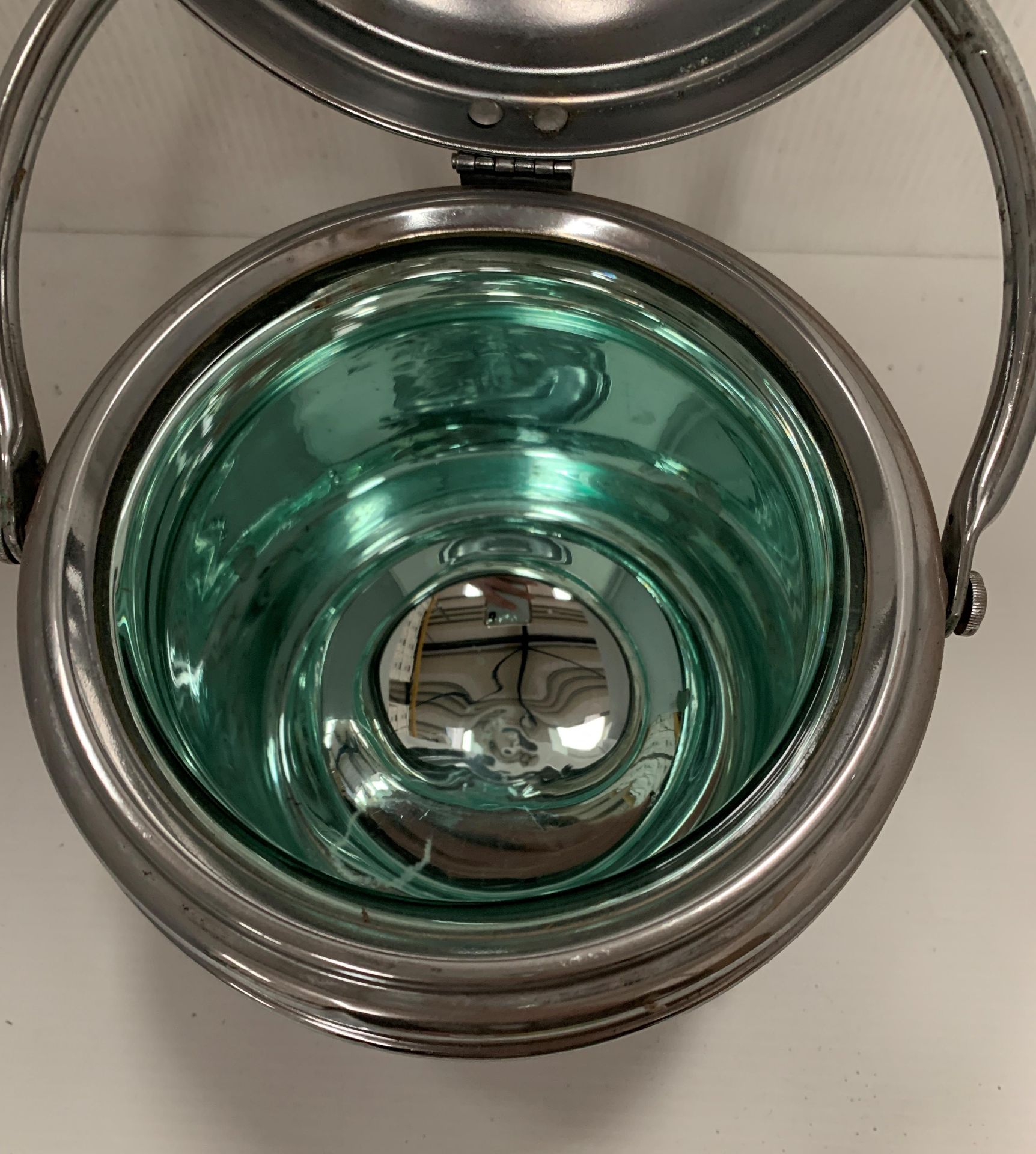 An Eagle chrome ice bucket - two small dints to front - Image 5 of 5