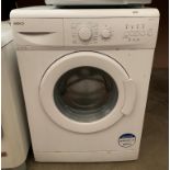 A Beko WM6111W 6kg 1100rpm A+ automatic washing machine